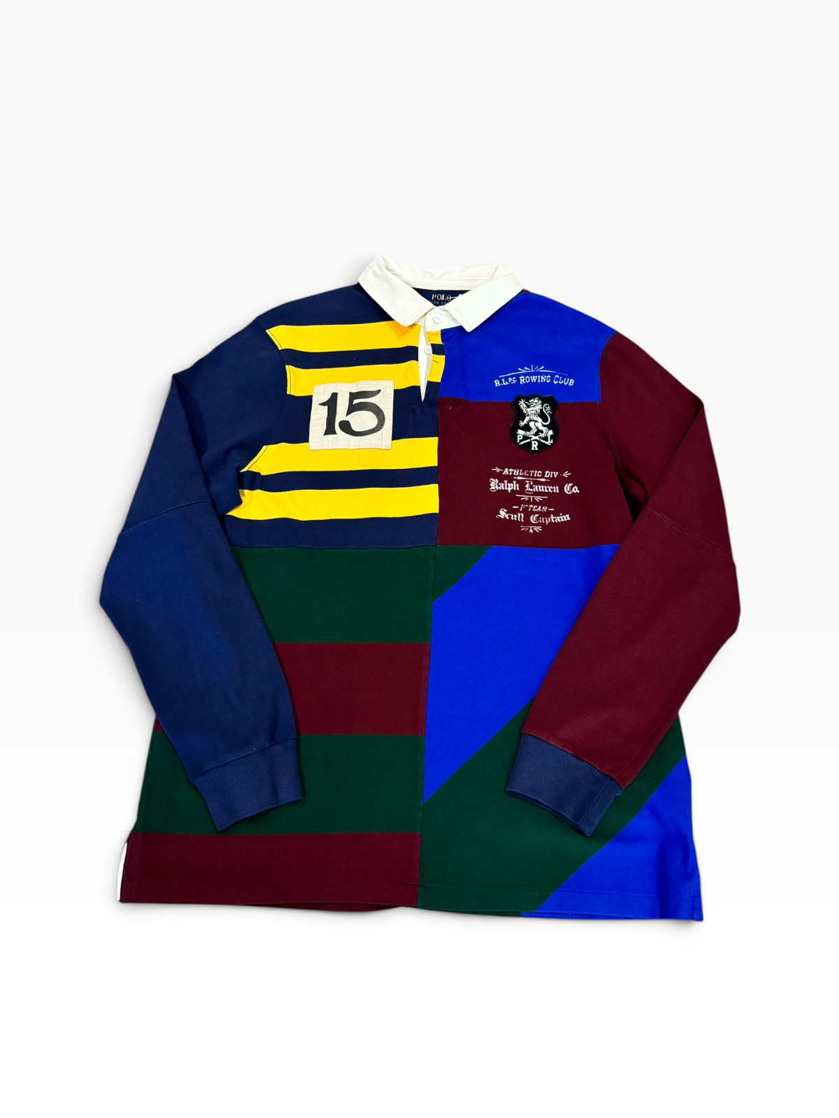 Polo Ralph Lauren Patchwork Varsity Rowing Club Rugby