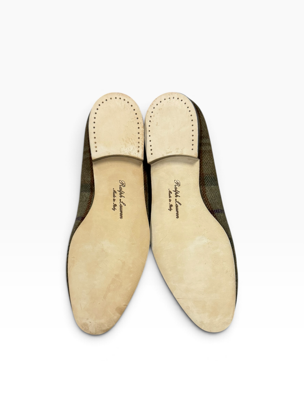 Limited Edition Polo Ralph Lauren Purple Label Crest Slippers
