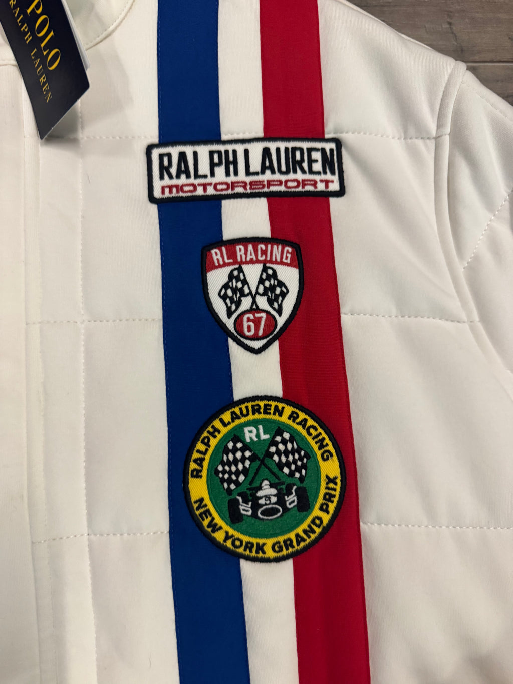 NWT Polo Ralph Lauren Quilted Racing Jacket