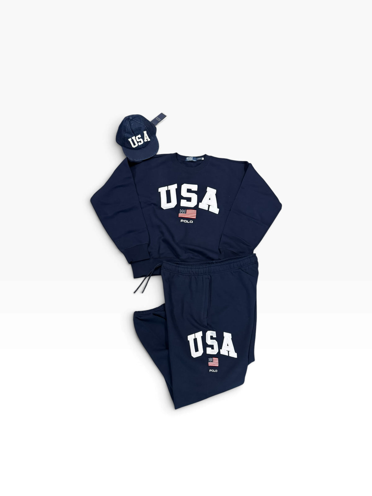 NWOT Polo Ralph Lauren USA Jogger Set