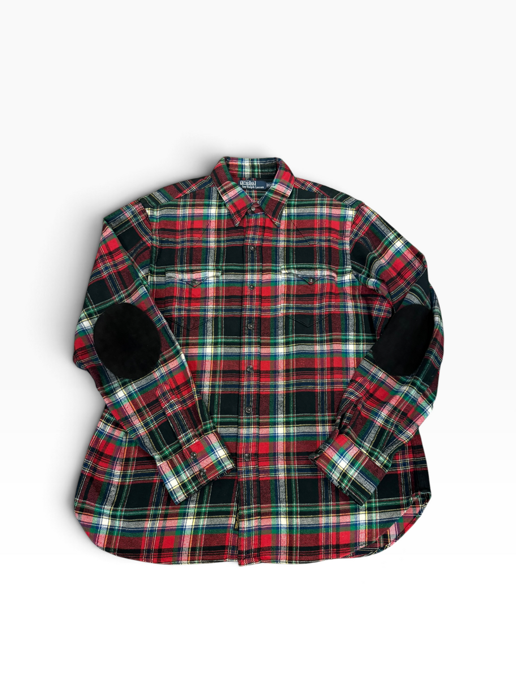 Vintage OG Polo Ralph Lauren Heavyweight Flannel Sportsman Button Down