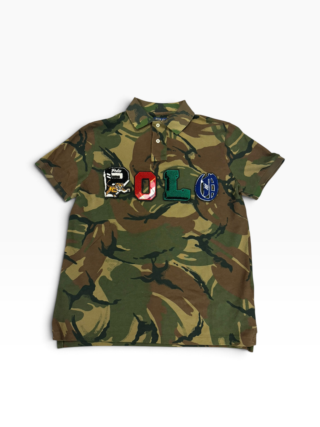Polo Ralph Lauren Camo Varsity Shirt