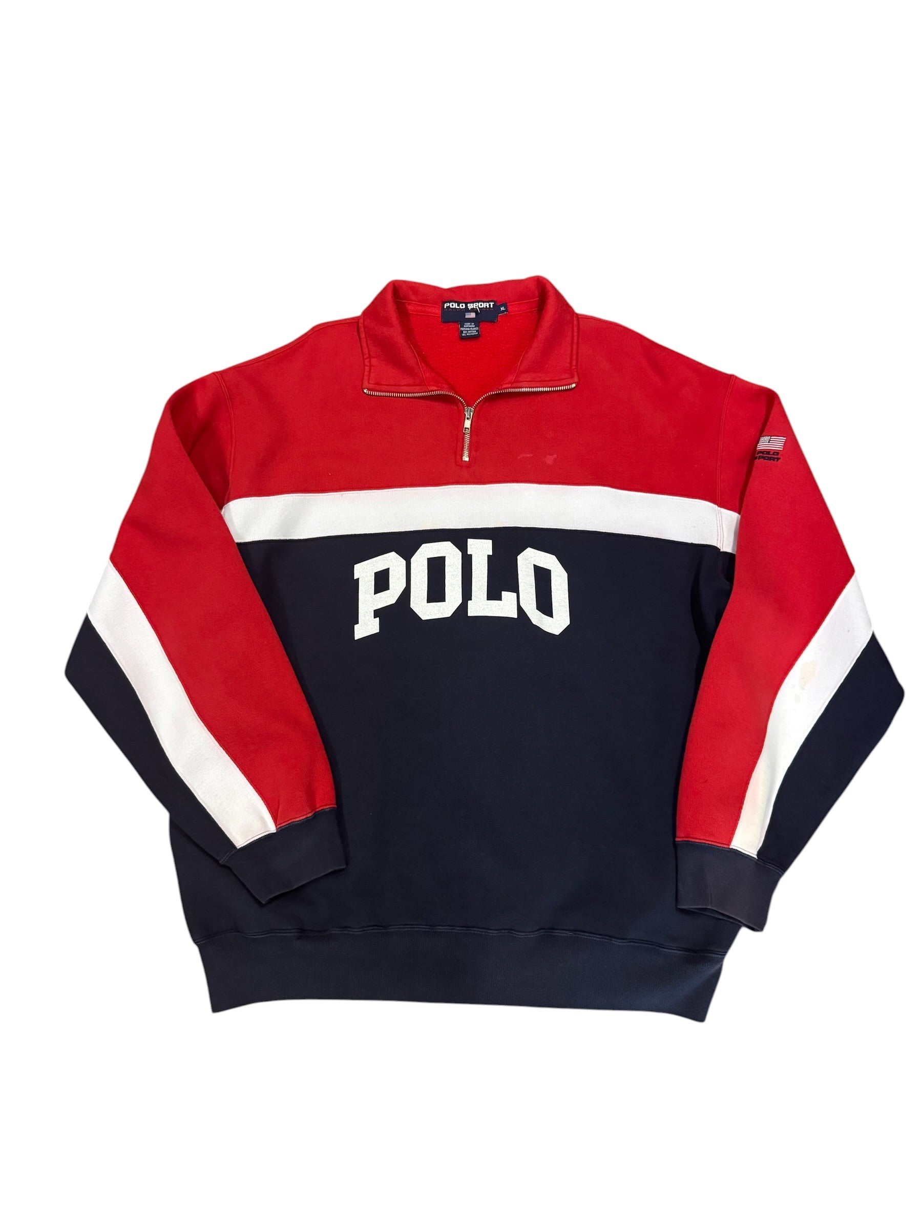 Vintage OG Polo Sport 1/4 Zip Sweatshirt