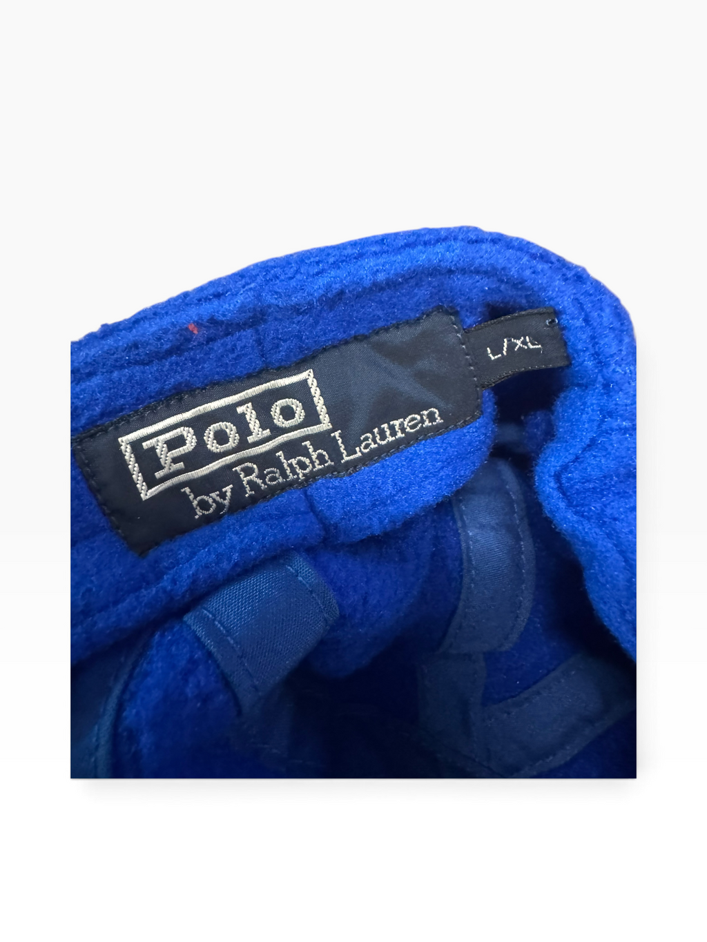 Vintage OG Polo Ralph Lauren RL2000 Fleece 5 Panel Hat