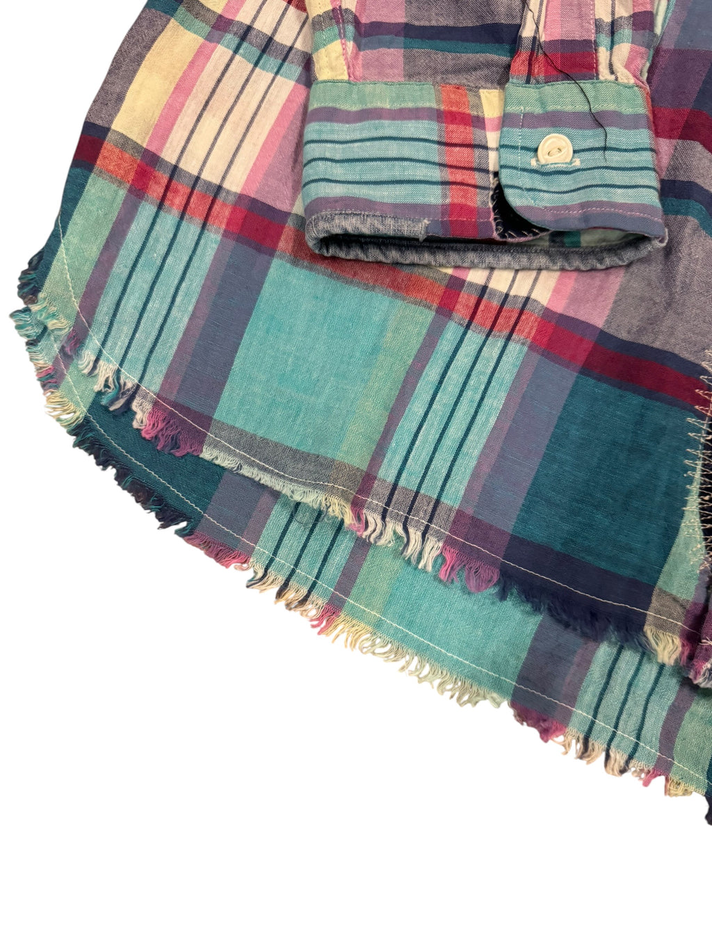 NWT Polo Ralph Lauren Madras Patchwork Button Down