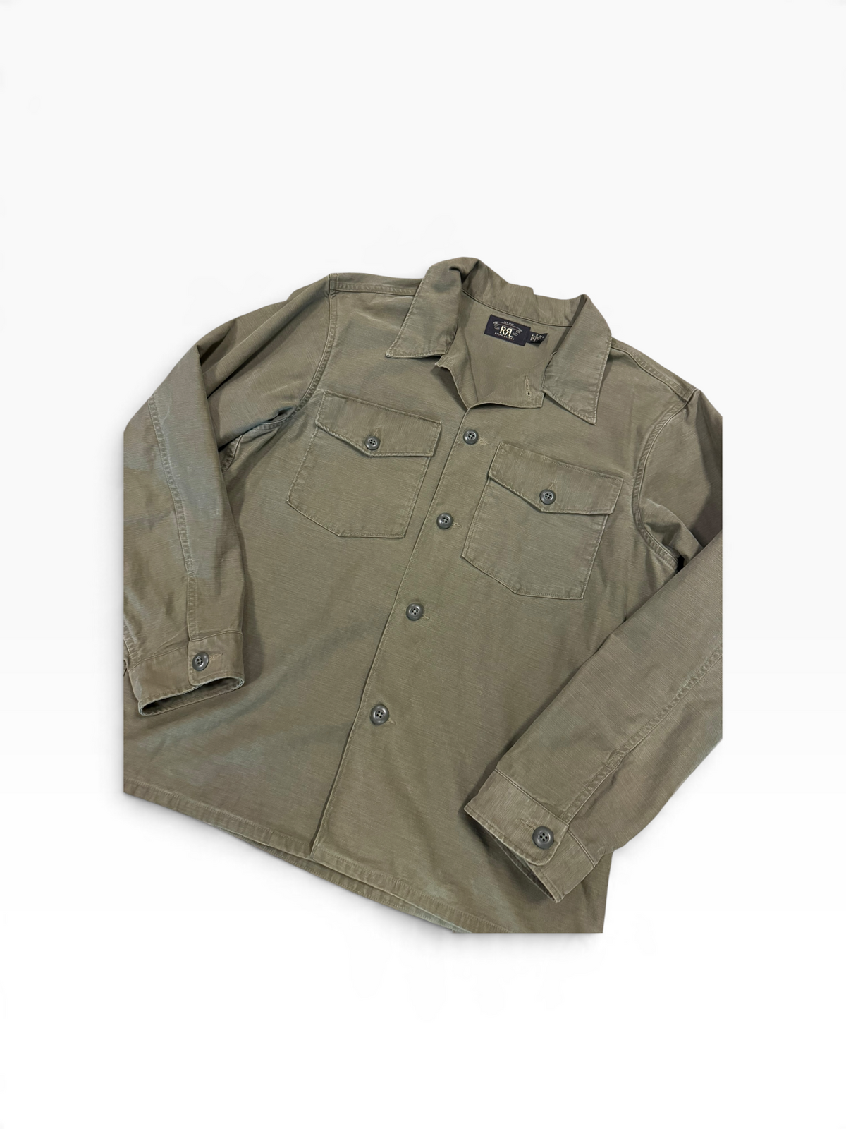 Vintage OG RRL Ralph Lauren Military Button Down
