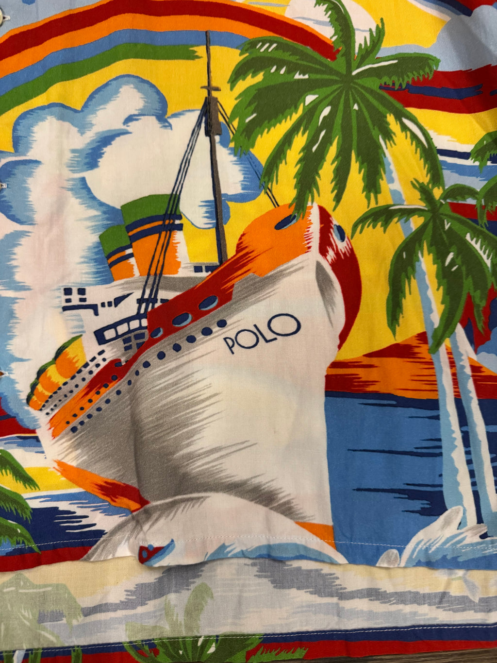 NWT Polo Ralph Lauren Tropical Vacation Shirt
