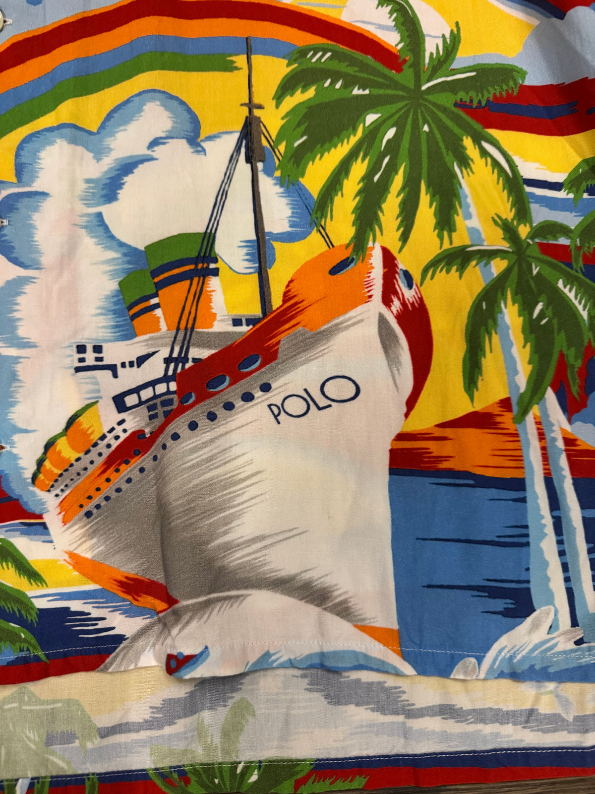 NWT Polo Ralph Lauren Tropical Vacation Shirt