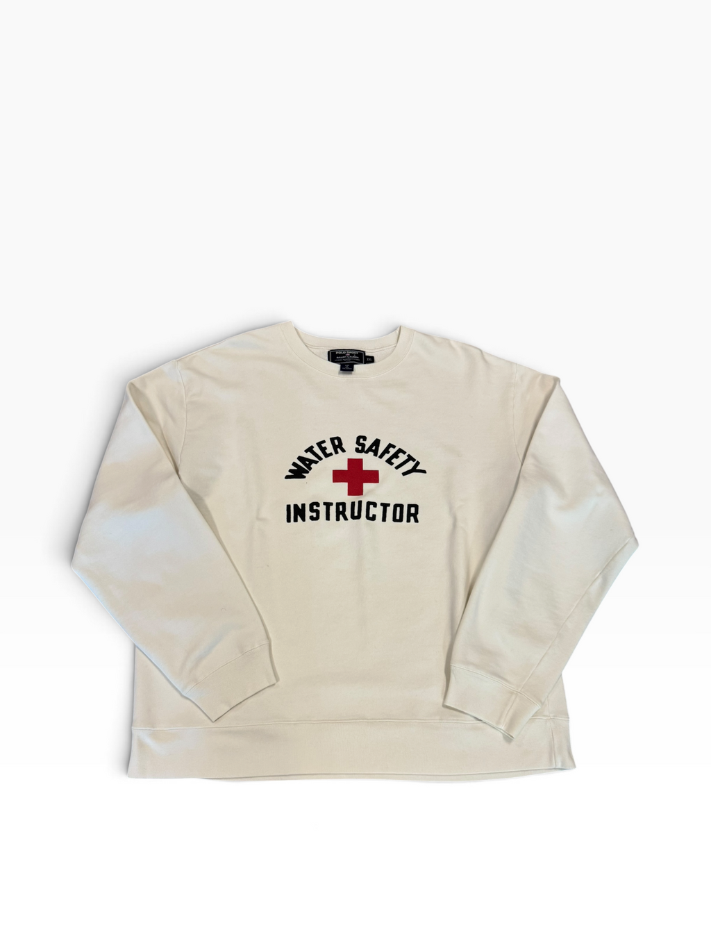 Vintage OG Polo Sport Ralph Lauren Water Safety Sweatshirt