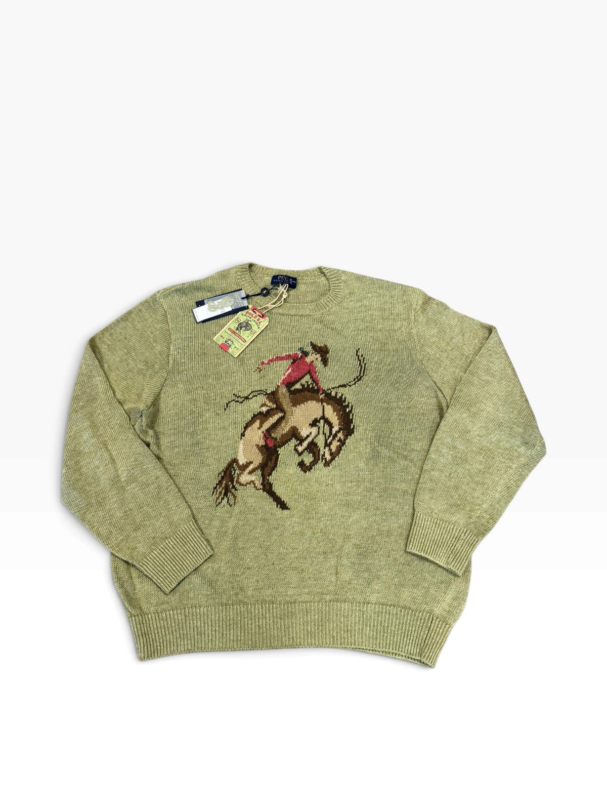 NWT Polo Ralph Lauren Linen Rodeo Knit