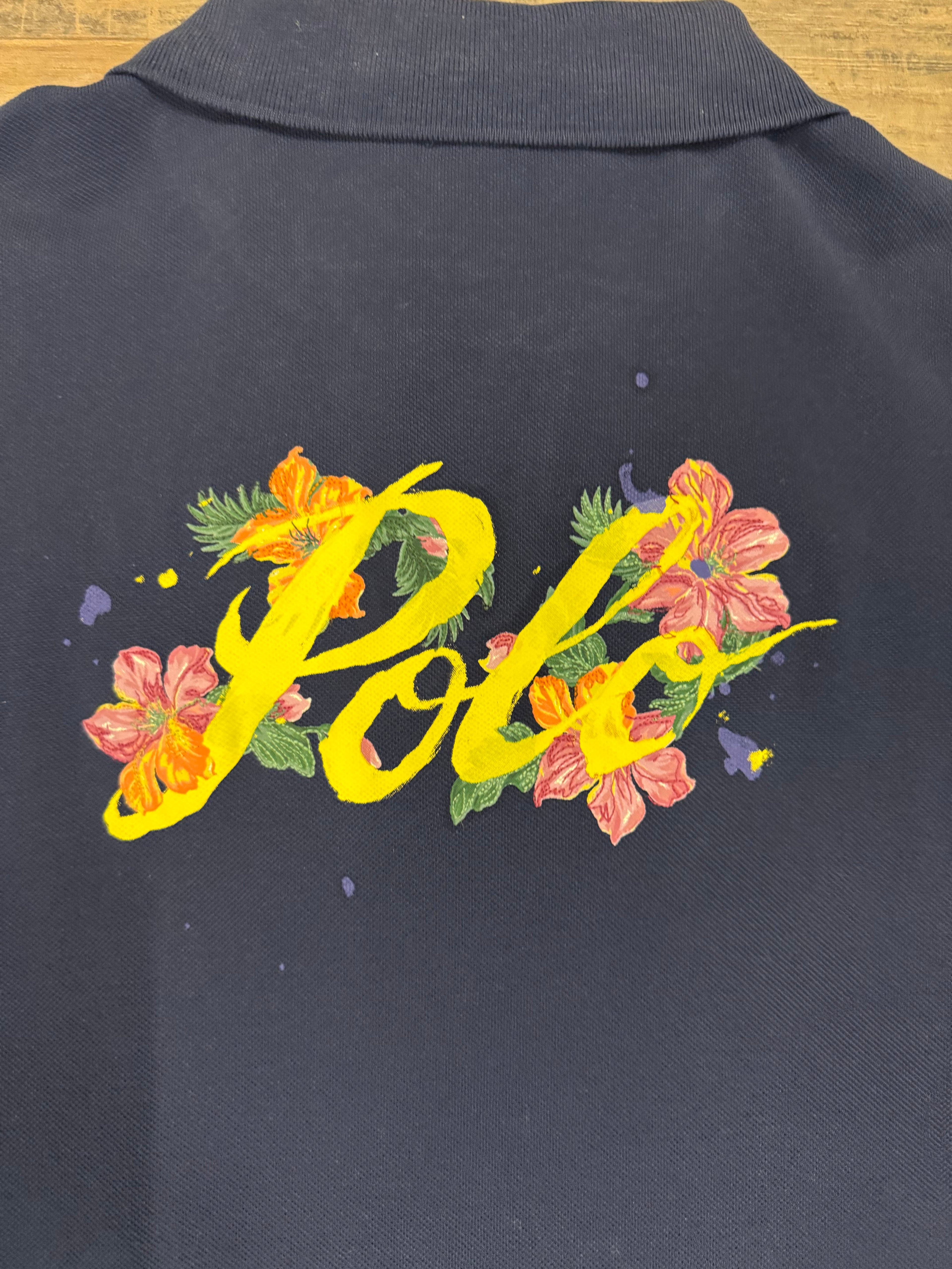 Polo Ralph Lauren Floral Graphic Spellout Shirt