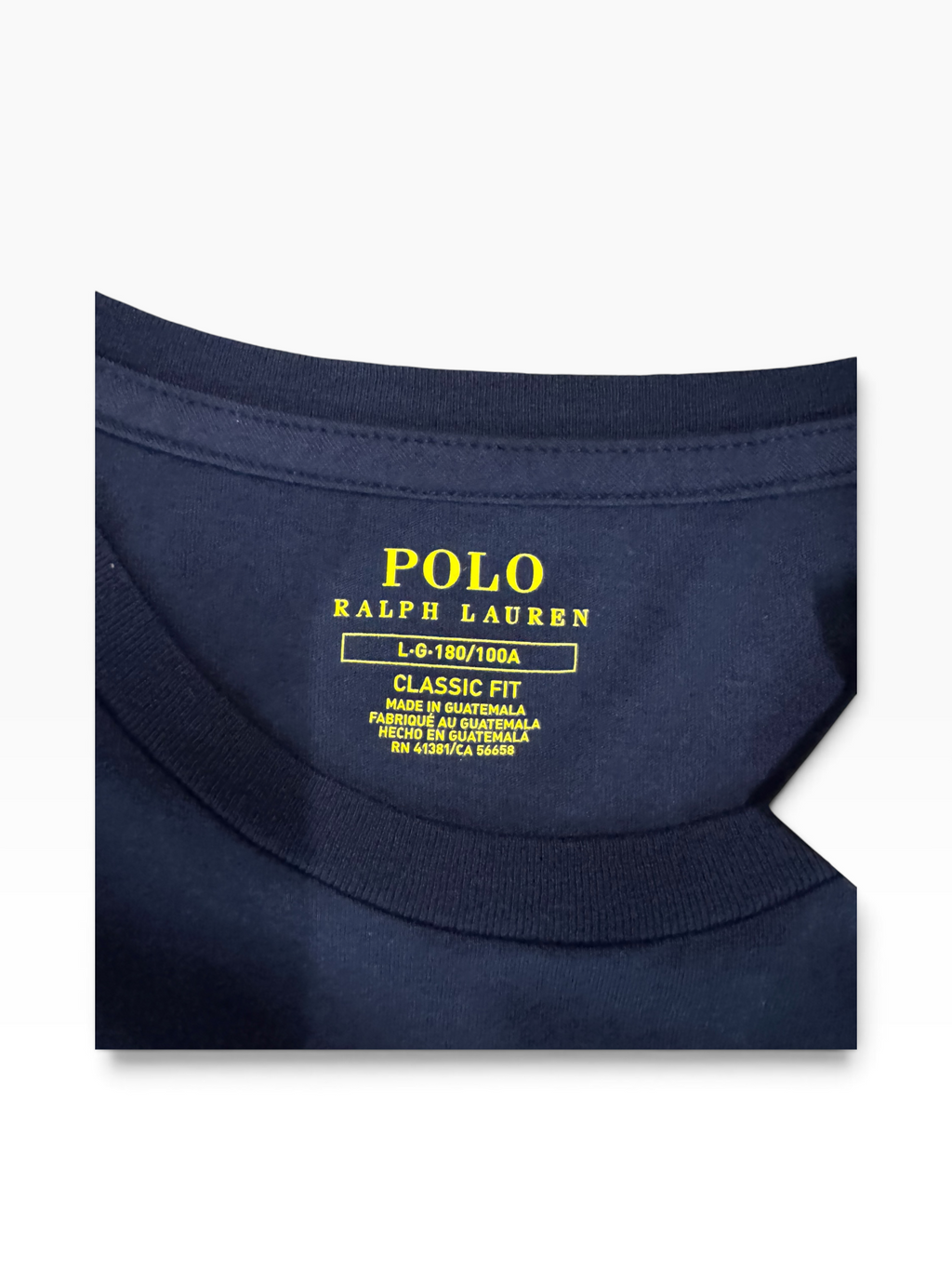 NWT Polo Ralph Lauren Spellout Tee