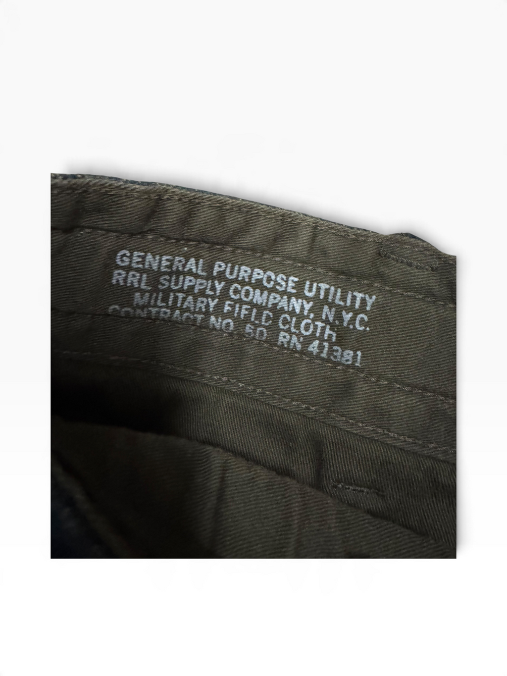 NWT RRL Ralph Lauren Heavyweight Indigo Cargo Joggers