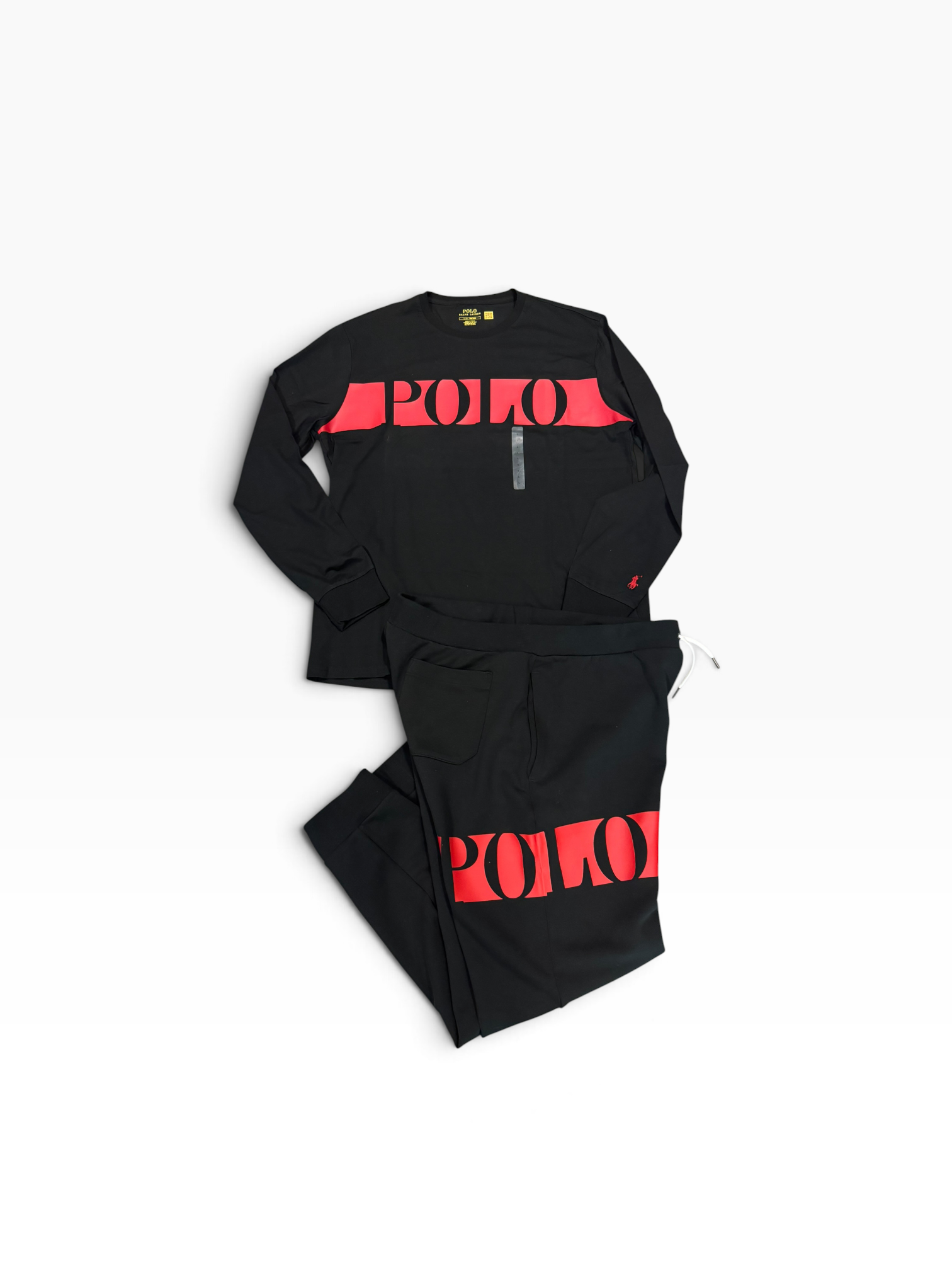 Polo Ralph Lauren Spellout Jogger Set