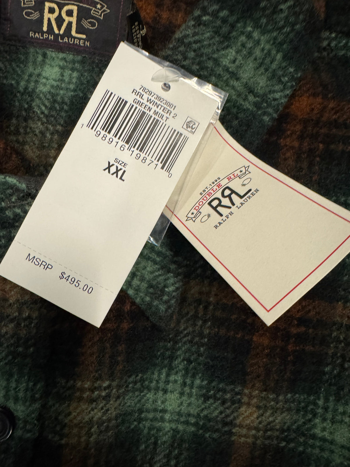 NWT RRL Ralph Lauren Heavyweight Workshirt