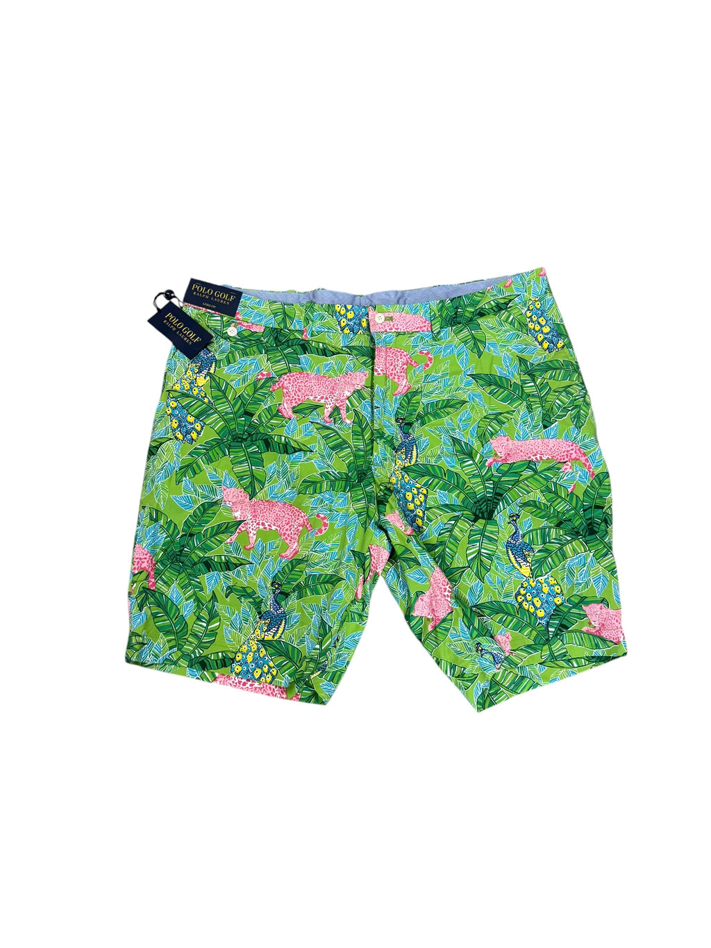 NWT Polo Golf Ralph Lauren Graphic Tropical Shorts