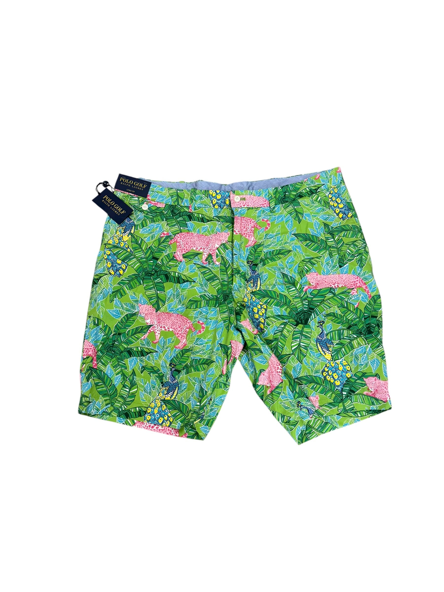 NWT Polo Golf Ralph Lauren Graphic Tropical Shorts