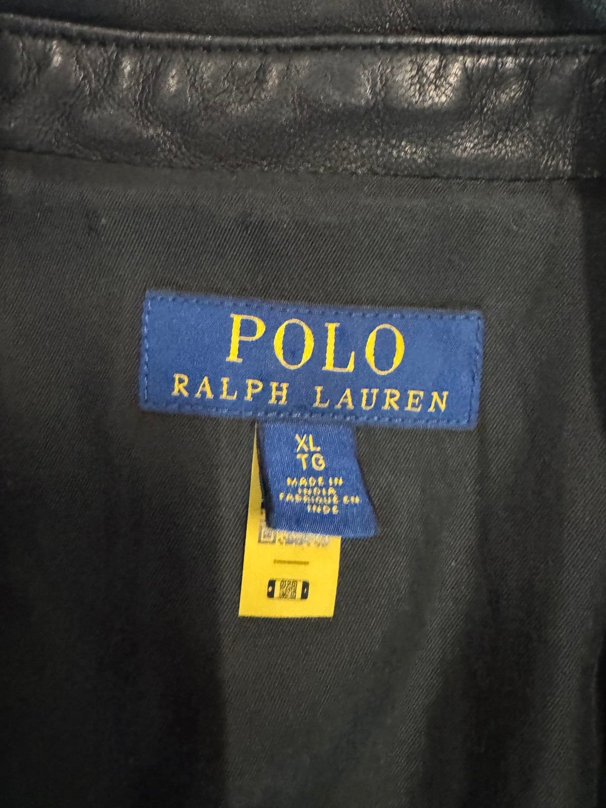 NWOT Polo Ralph Lauren Leather Motorcycle Jacket