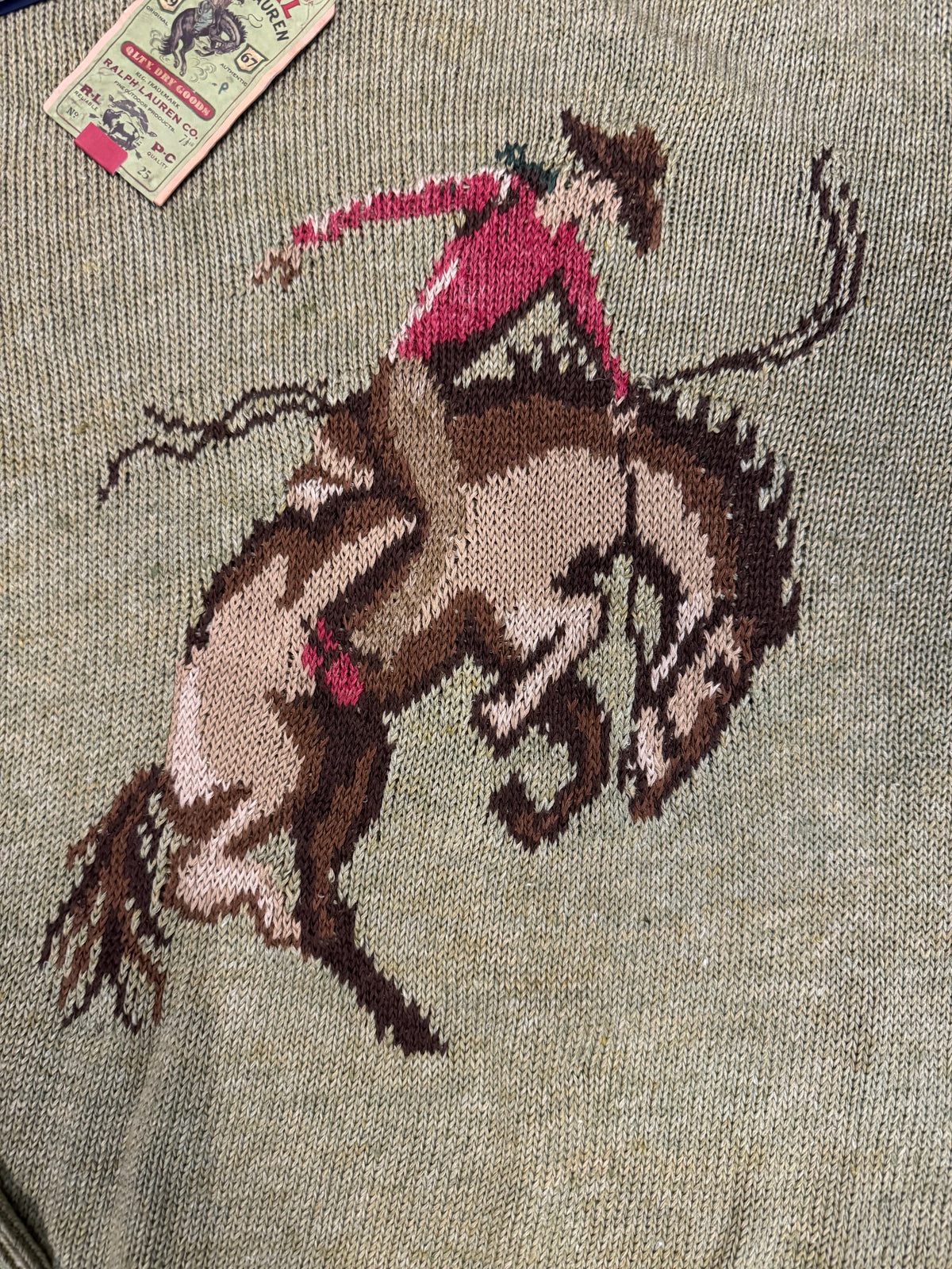 NWT Polo Ralph Lauren Linen Rodeo Knit