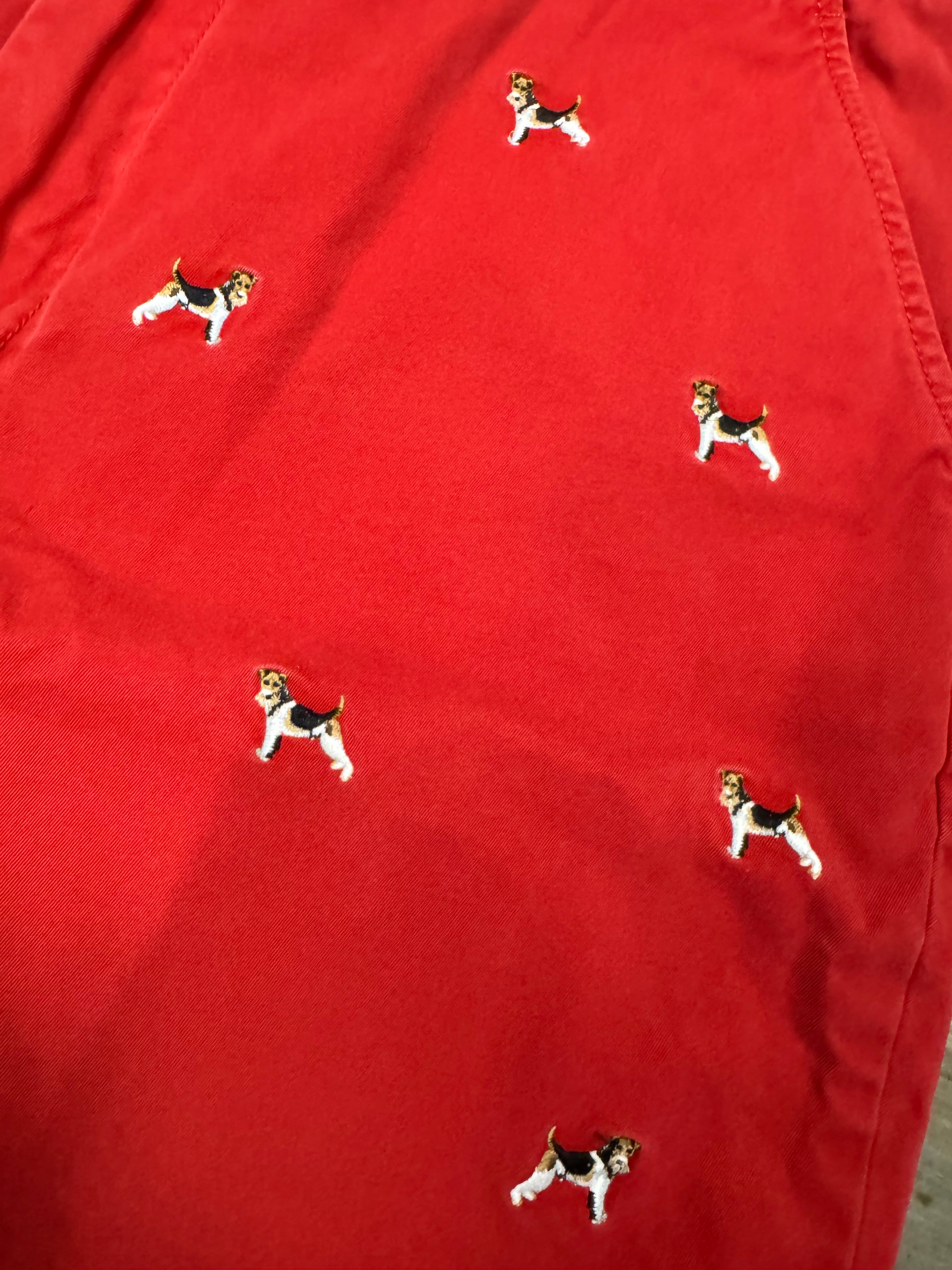 Polo Ralph Lauren Embroidered Canine/Dog Shorts
