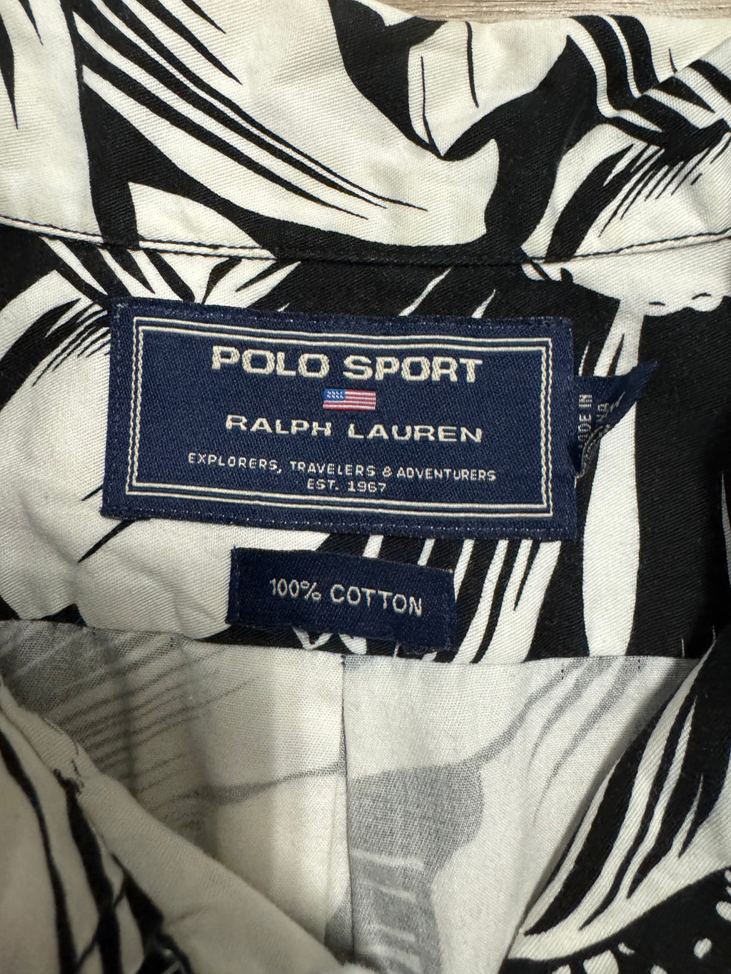 Vintage OG Polo Sport Floral Vacation Shirt