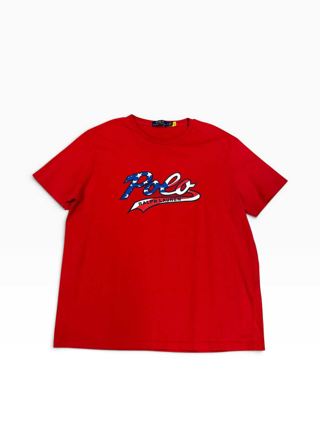 Polo Ralph Lauren Flag Script Tee