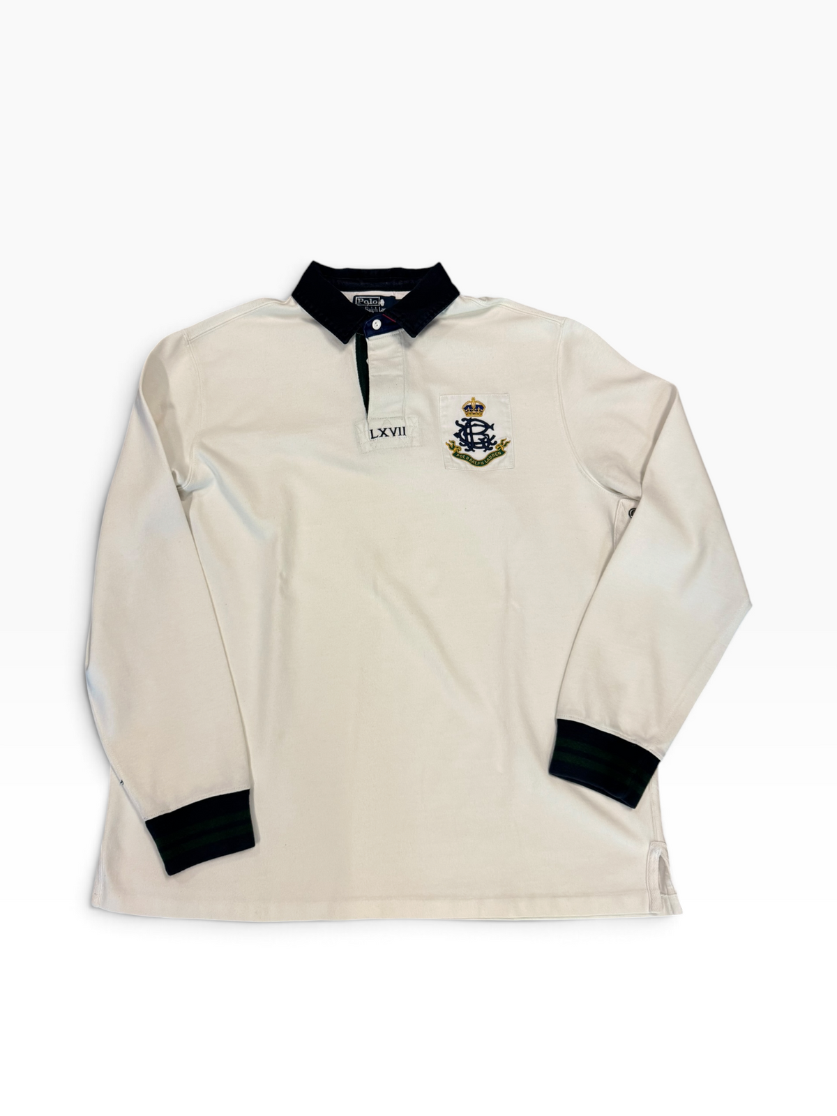 Vintage OG Polo Ralph Lauren Scribble Crown Rugby