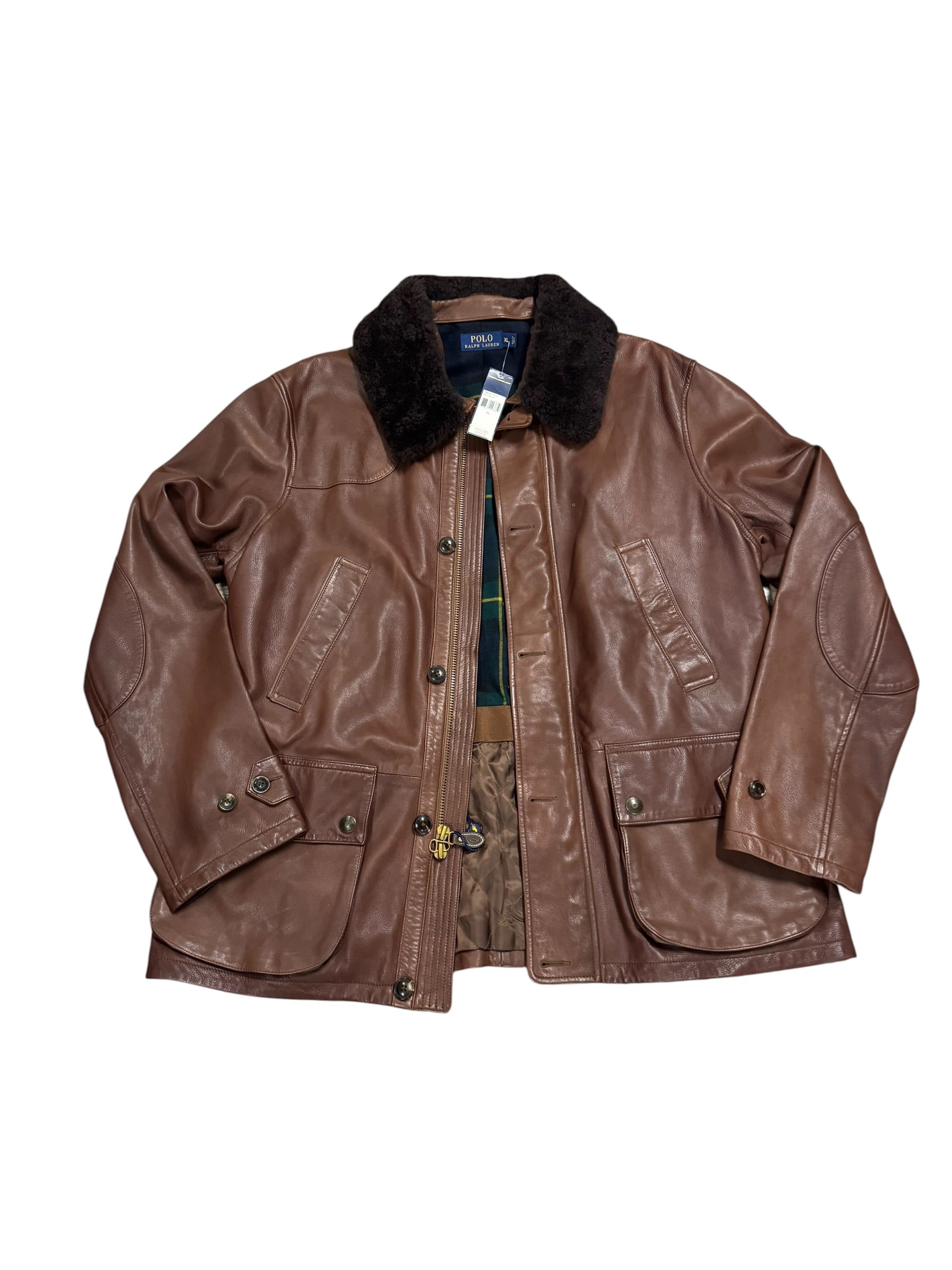 NWT Polo Ralph Lauren Buttersoft Leather Jacket