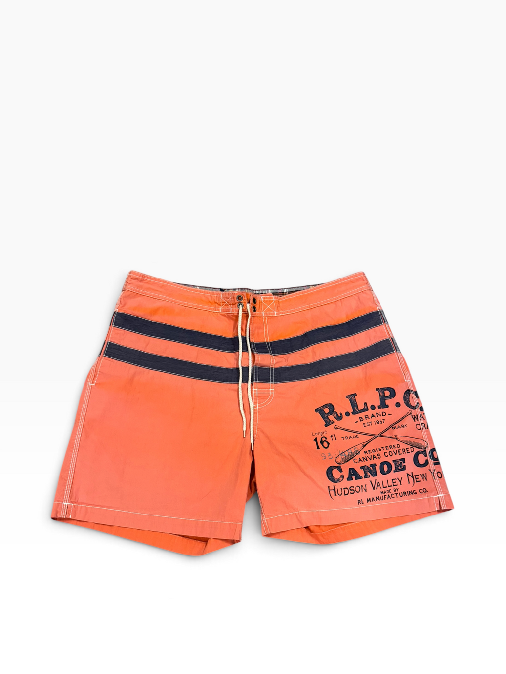 Vintage OG Polo Ralph Lauren Sportsman RLPC Canoe Club Swim Trunks