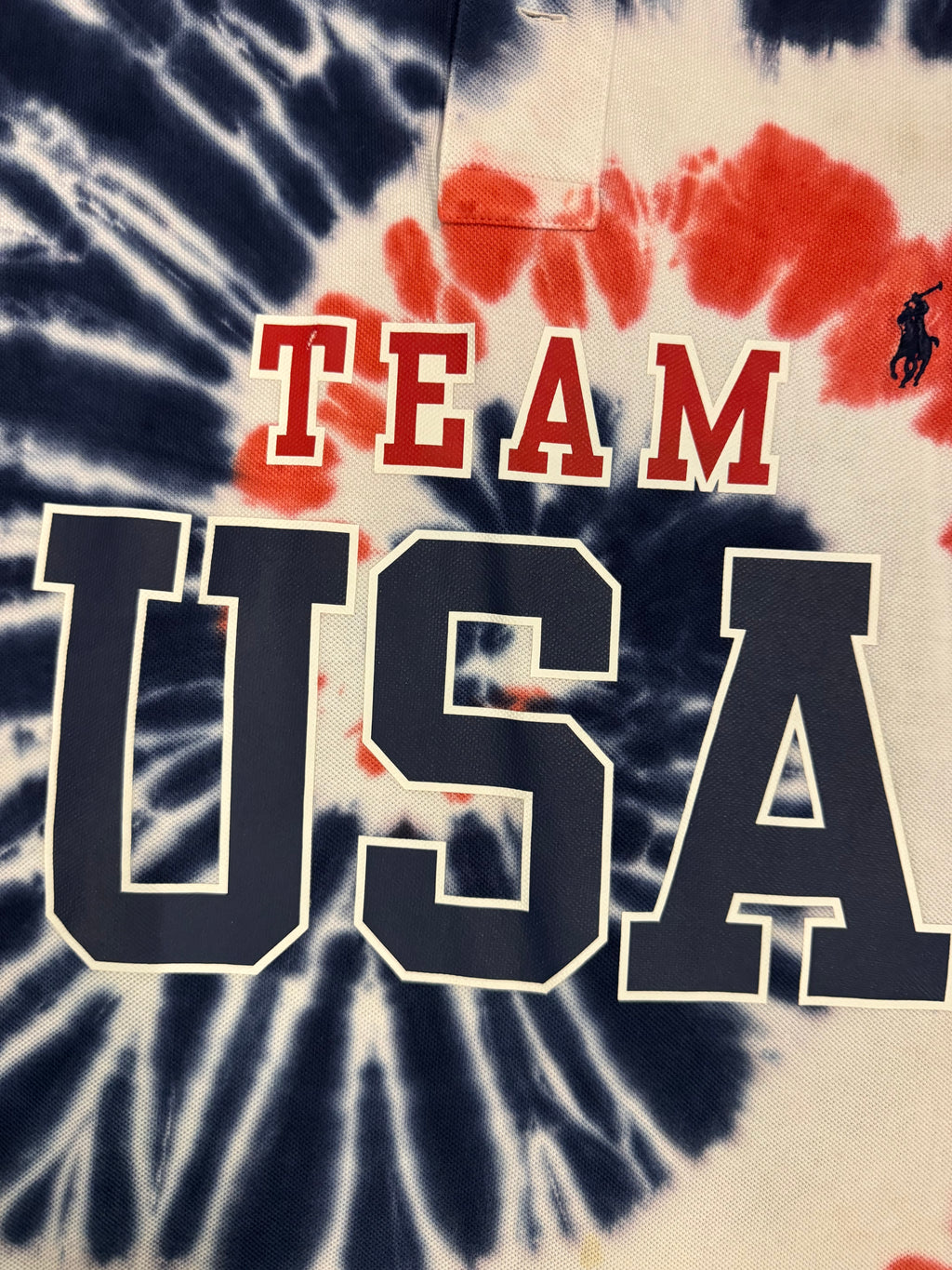 Polo Ralph Lauren 2020 TEAM USA Tie Dye Shirt