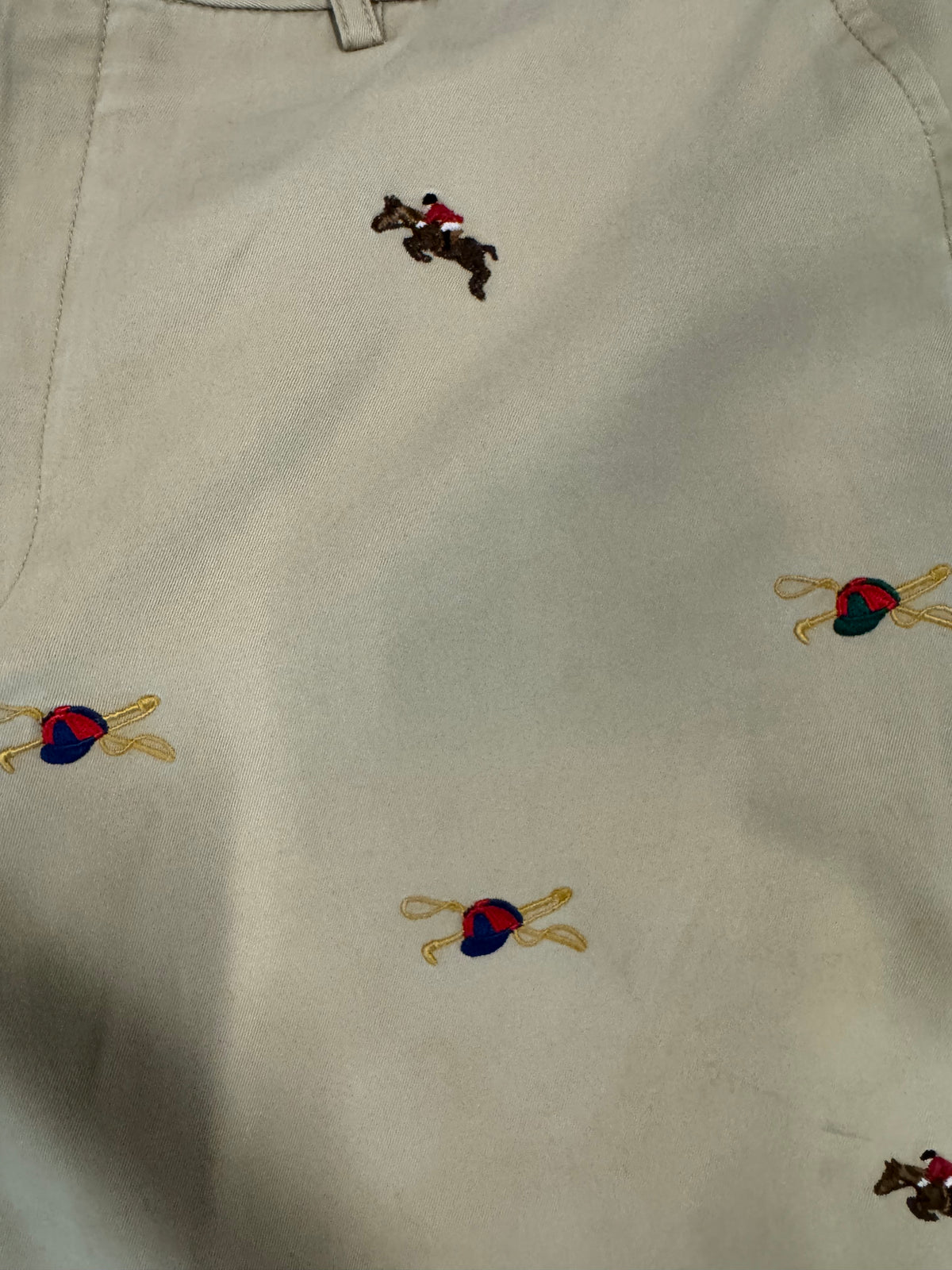 Vintage OG Polo Ralph Lauren Embroidered Steeplechase Shorts