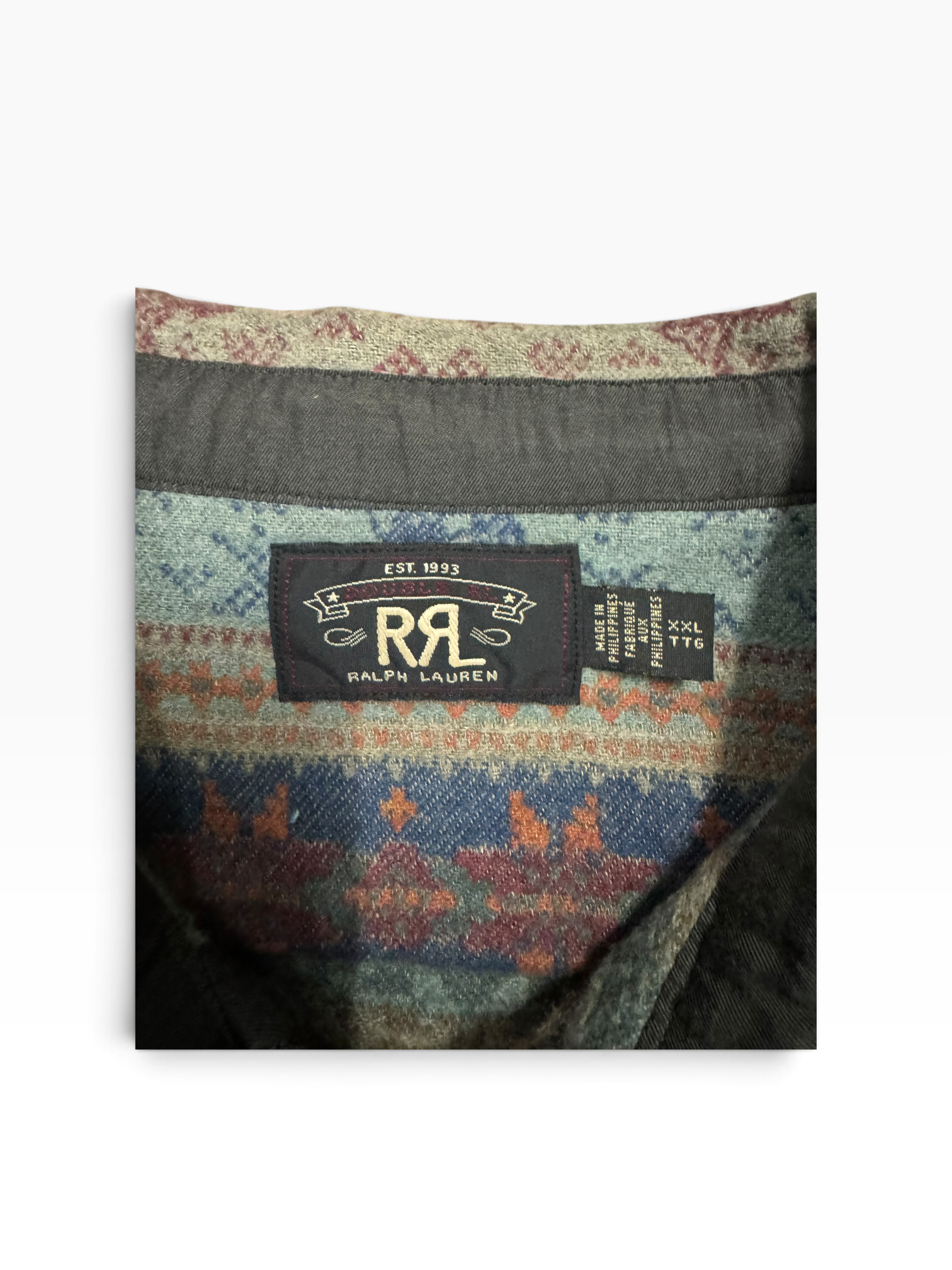 NWT RRL Ralph Lauren Western Workshirt