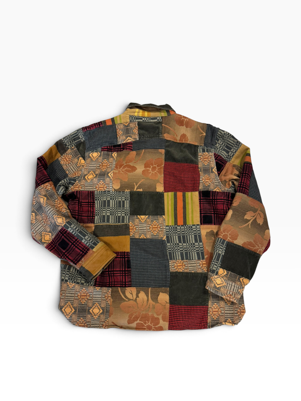NWT RRL Ralph Lauren Limited Edition Patchwork Workshirt