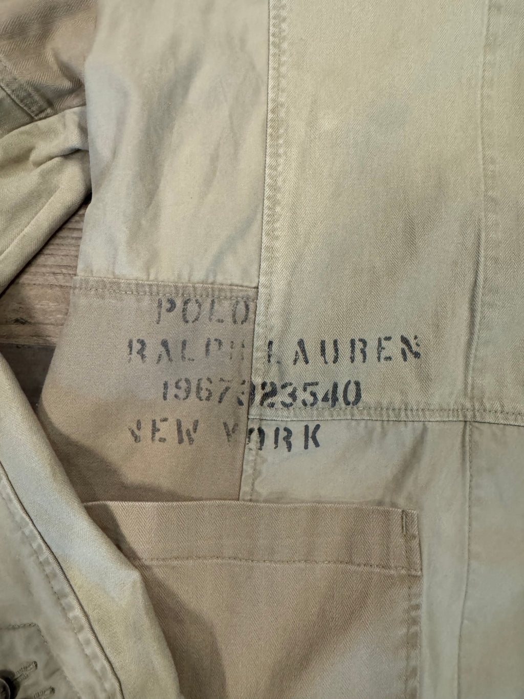 NWT Polo Ralph Lauren Sportsman Patchwork Jacket