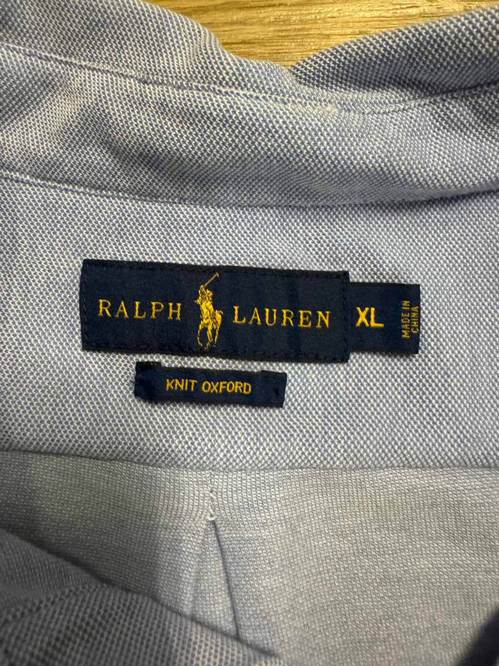 Polo Ralph Lauren Embroidered Sailing Oxford Knit Shirt