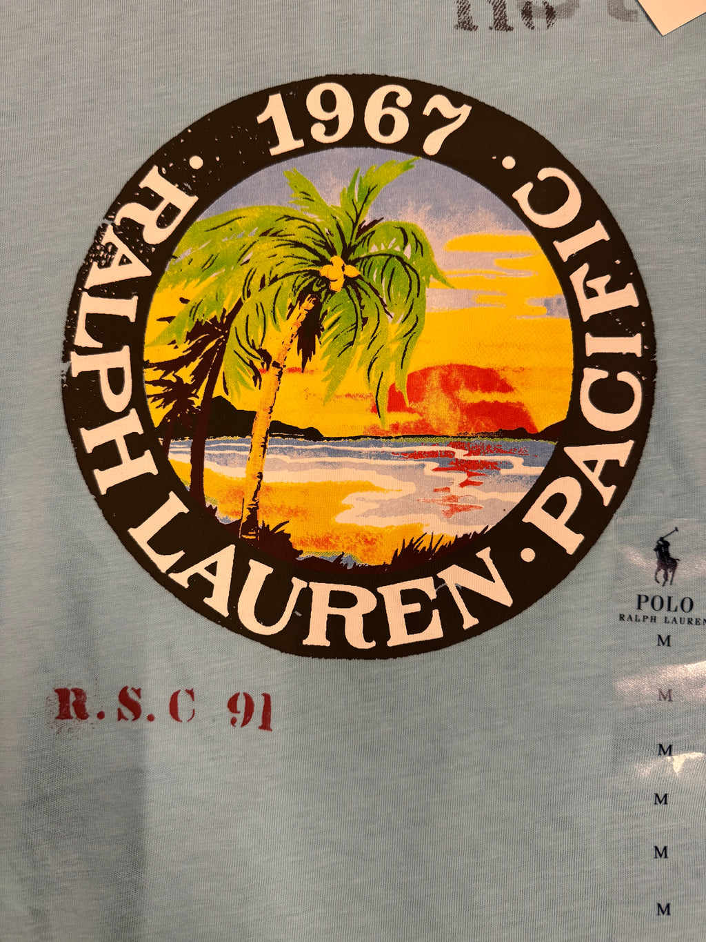 NWT Polo Ralph Pacific Vacation Tee