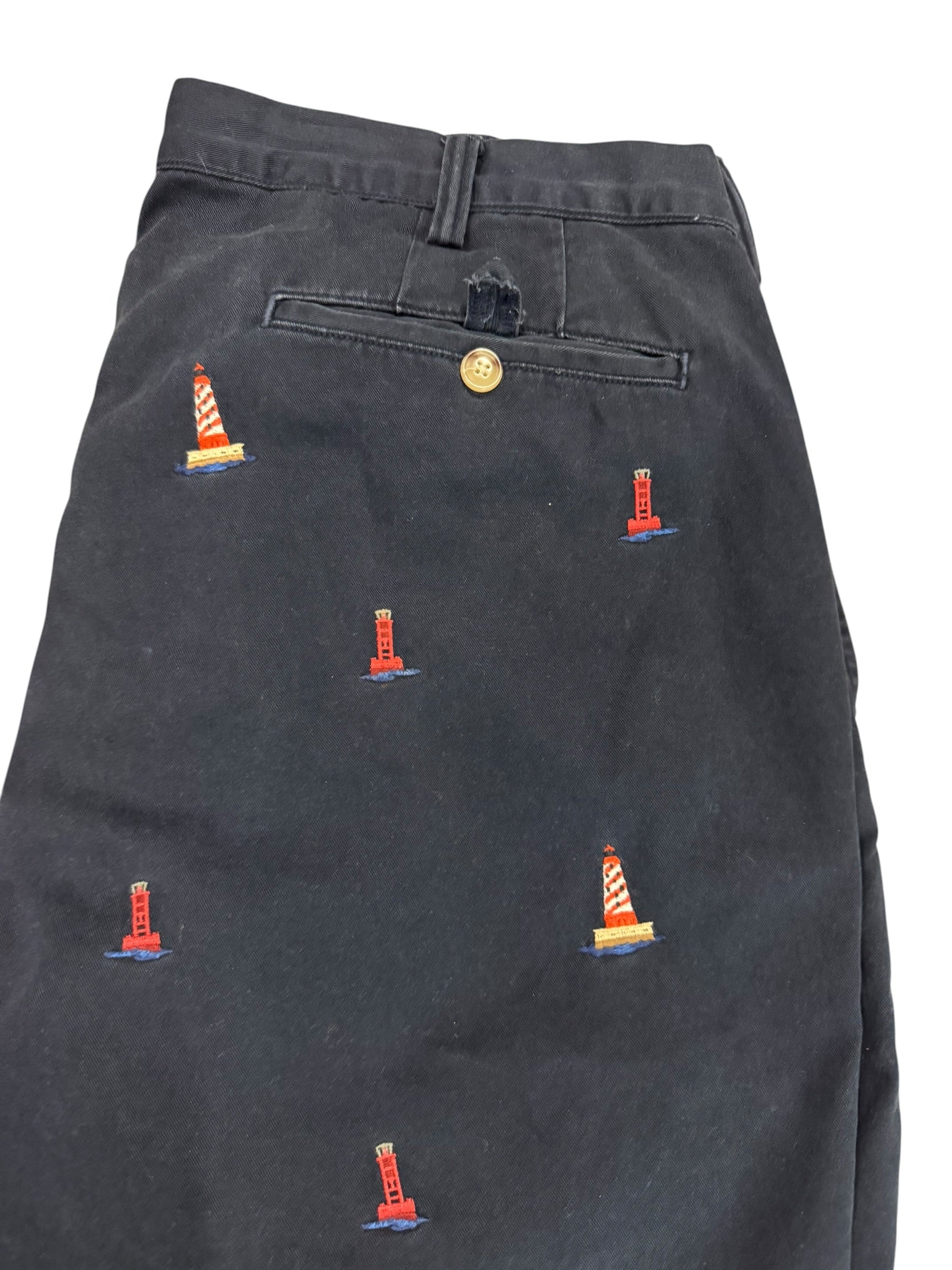 Polo Ralph Lauren Embroidered Lighthouse Sailing Shorts