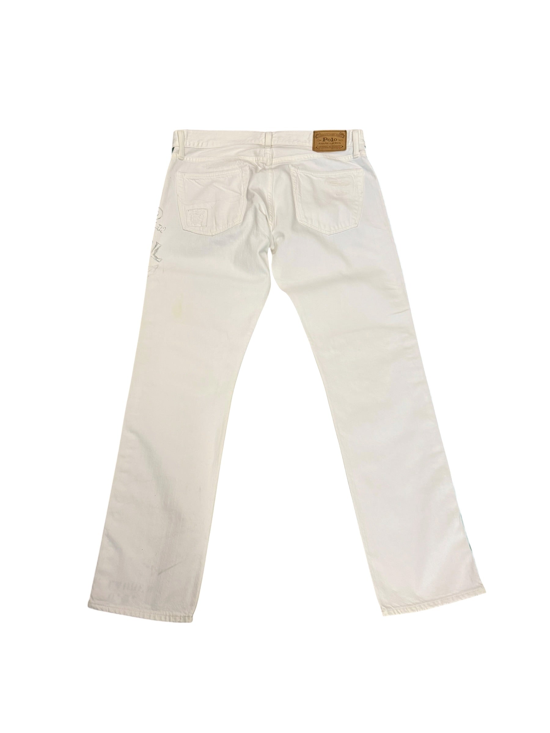 Polo Ralph Lauren Distressed Naval Denim Jeans