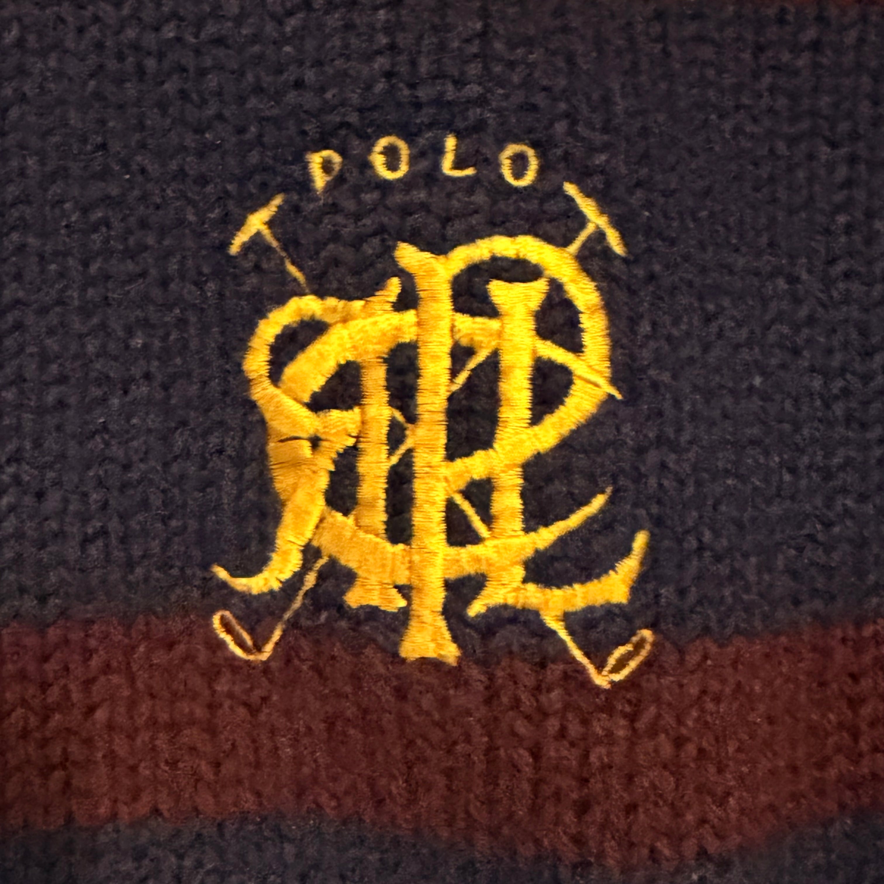 Vintage OG Polo Ralph Lauren OG Scribble Knit Sweater