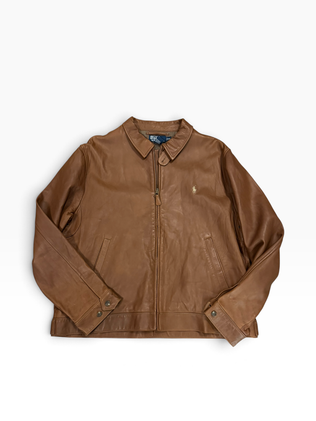 Vintage OG Polo Ralph Lauren Buttersoft Leather Jacket