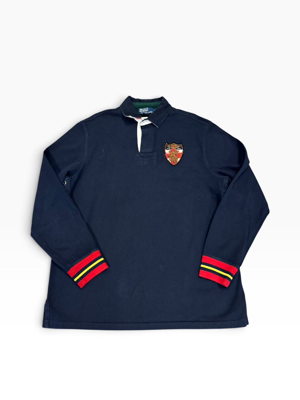 Vintage OG Polo Ralph Lauren Copper LIONCREST Rugby