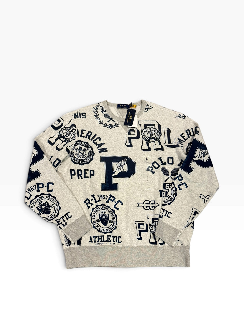 NWT Polo Ralph Lauren Varsity Graphic Sweatshirt