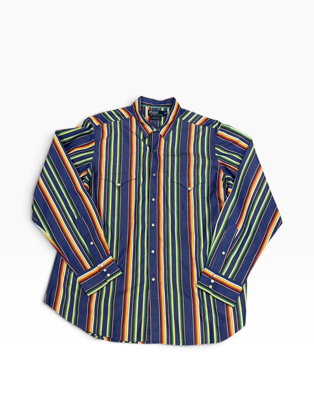 Vintage OG Polo Ralph Lauren Serape Button Up Shirt