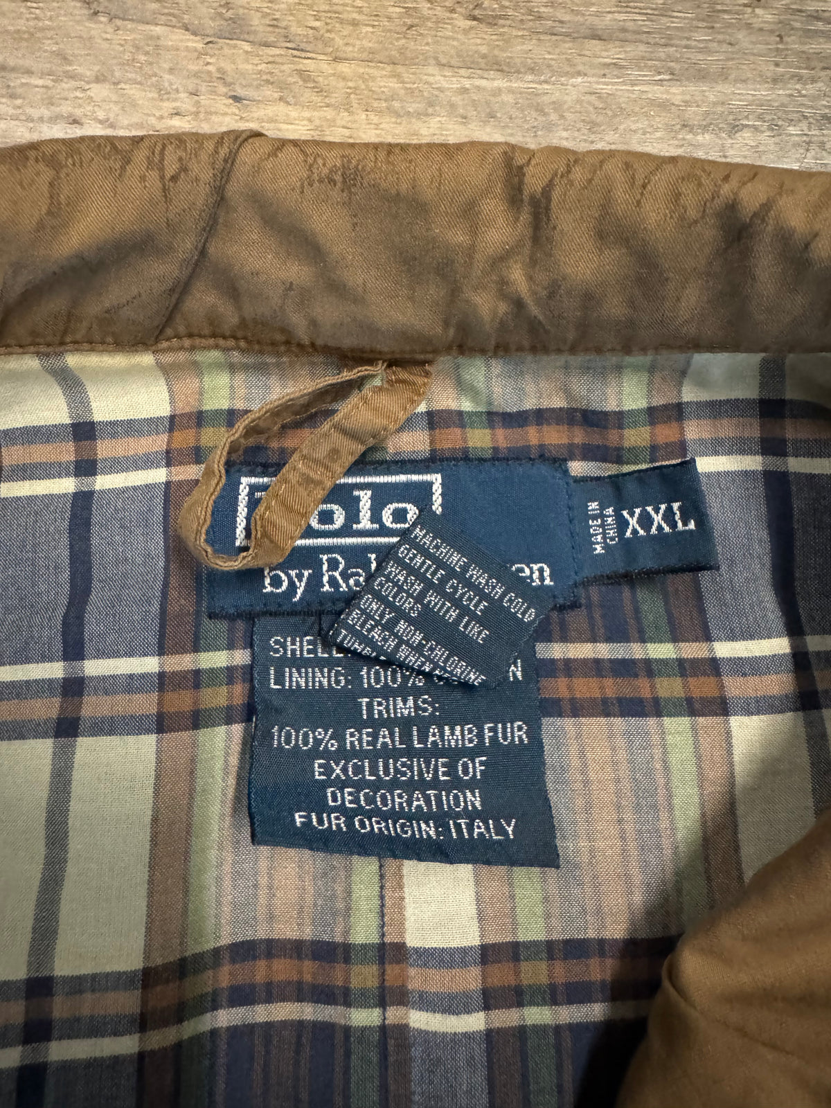 Vintage OG Polo Ralph Lauren Cargo Windbreaker