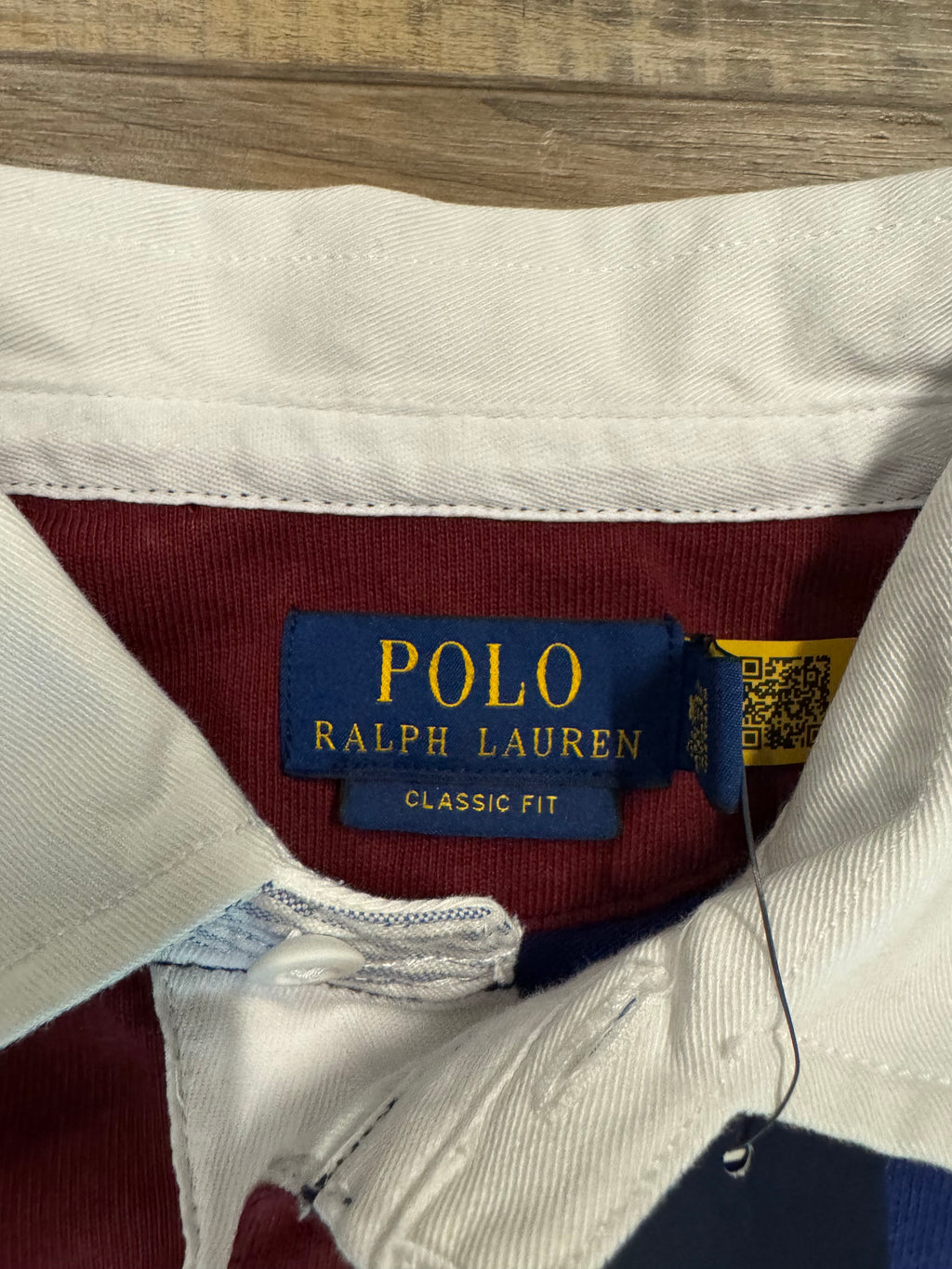 NWT Polo Ralph Lauren Patchwork NYC Scribble Rugby
