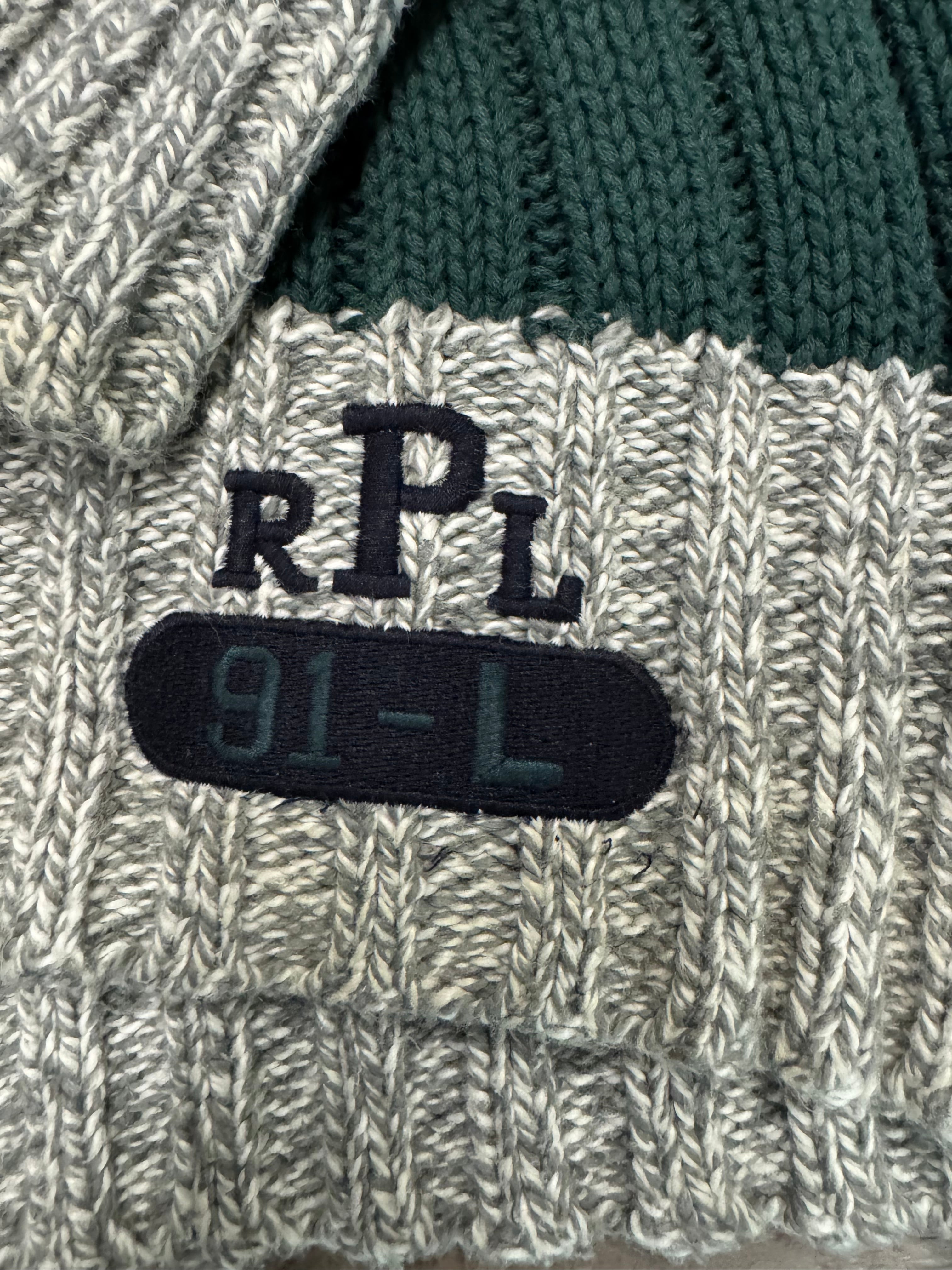 Vintage OG Polo Ralph Lauren 1991 RLP Varsity Knit