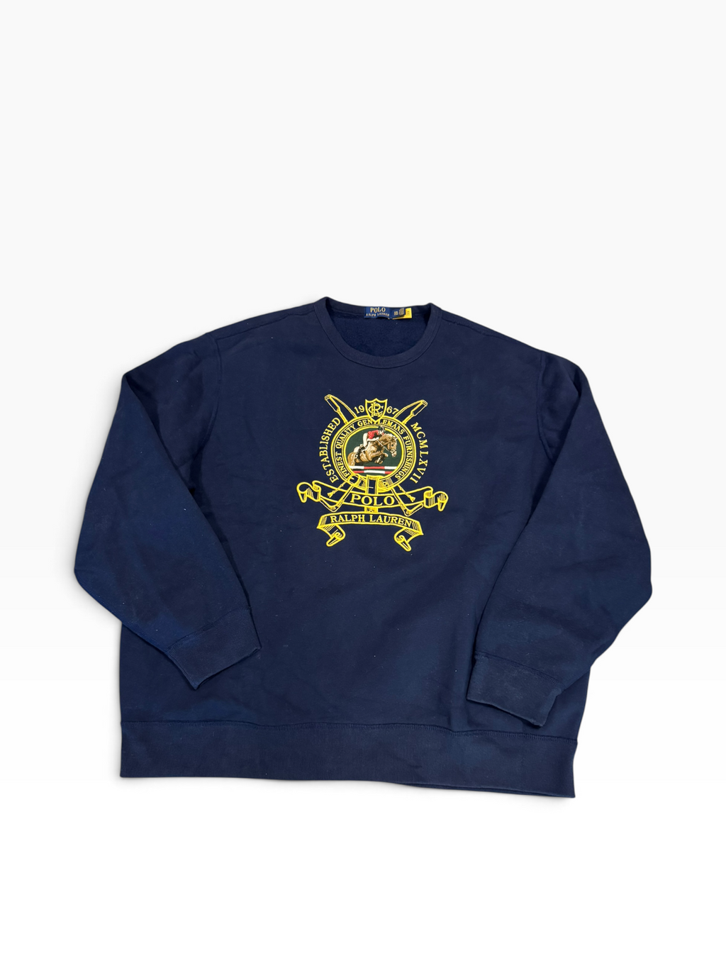 Polo Ralph Lauren Embroidered Equestrian Crest Sweatshirt