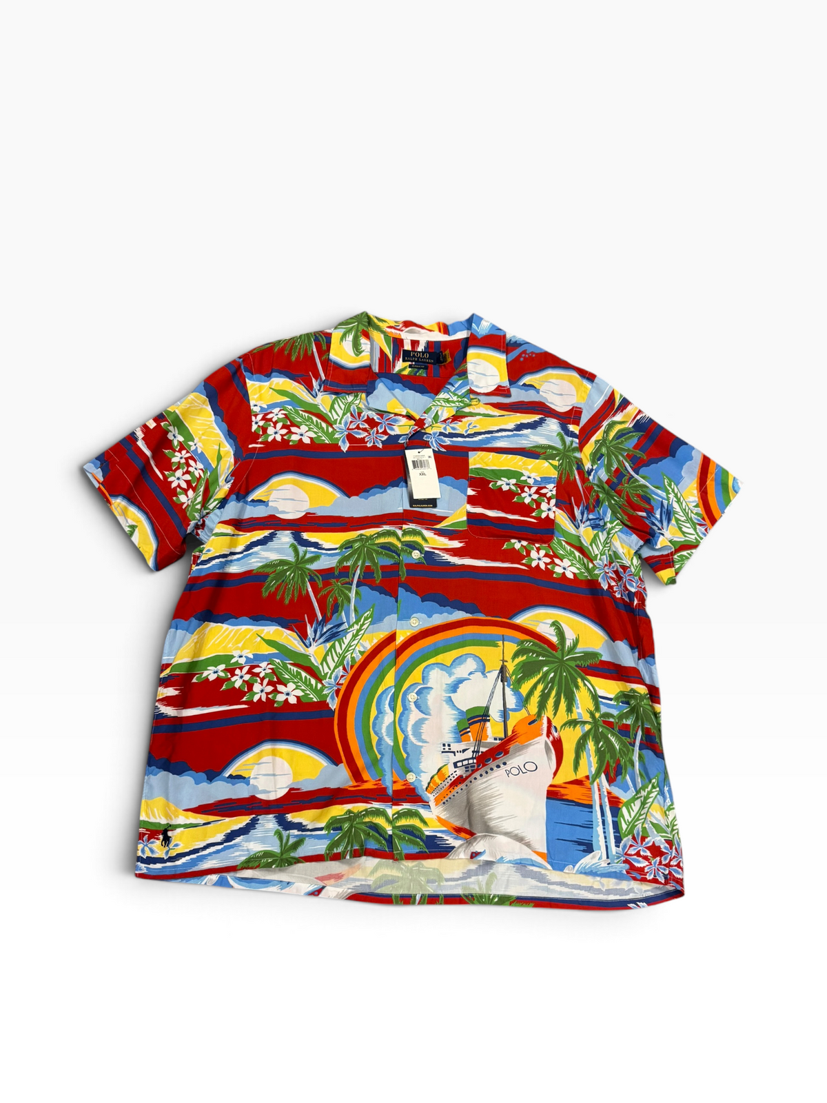 NWT Polo Ralph Lauren Tropical Vacation Shirt