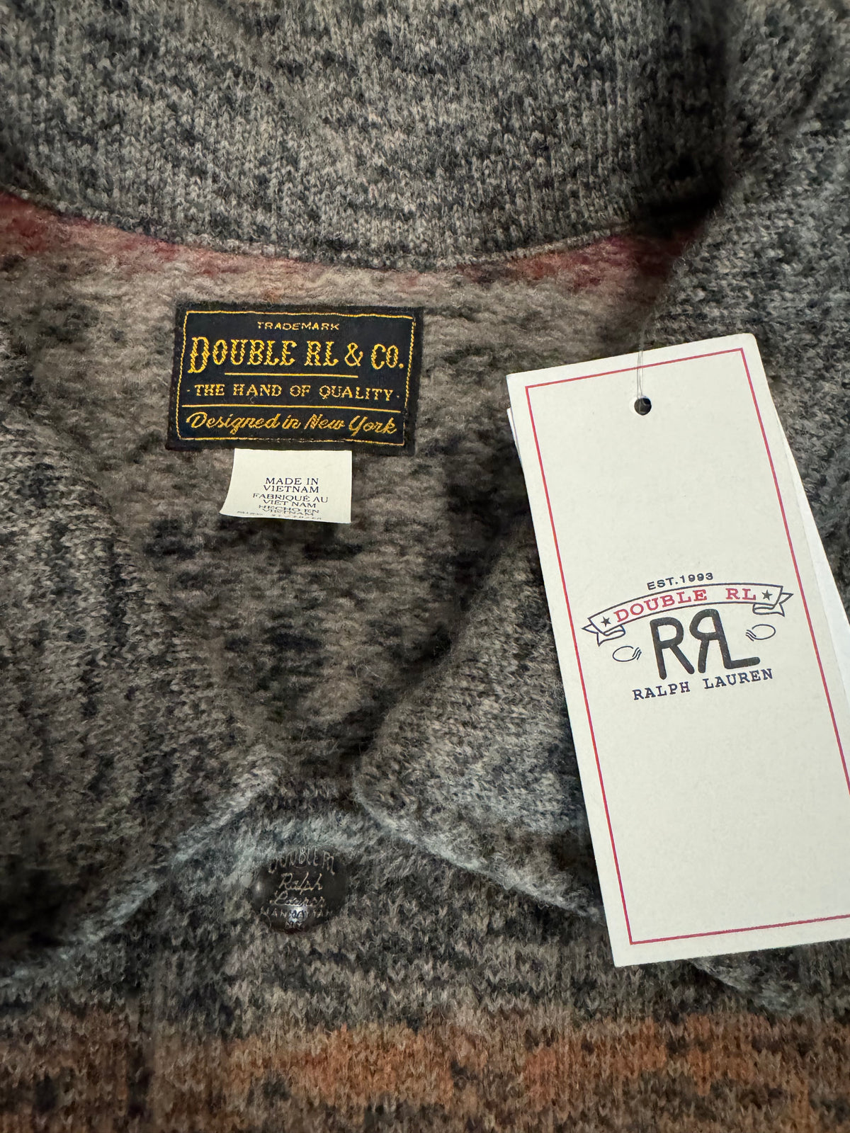 NWT RRL Ralph Lauren Native Heavyweight Work-shirt