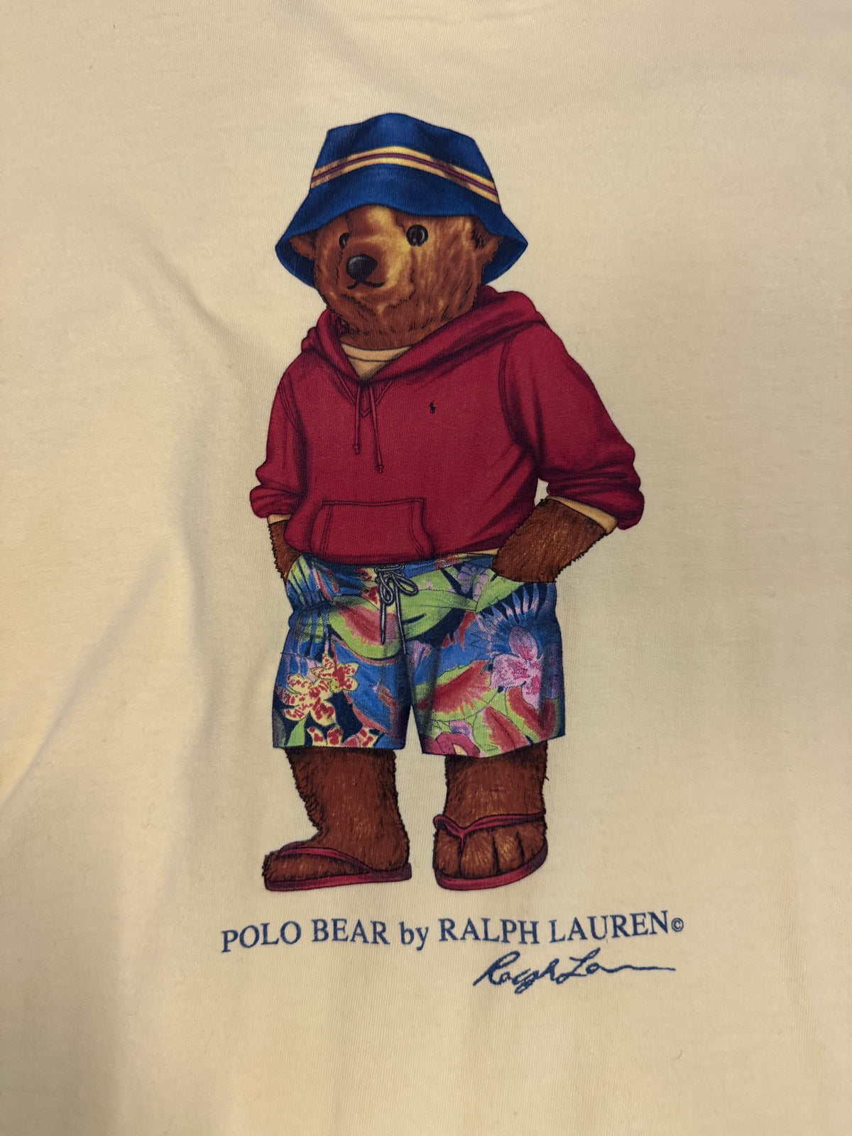 Vintage OG Polo Ralph Lauren Beach Bear Tee